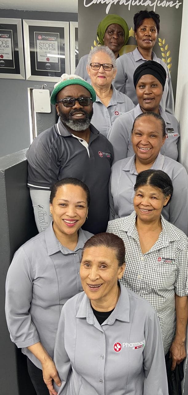 Robberg Pharmacy staff